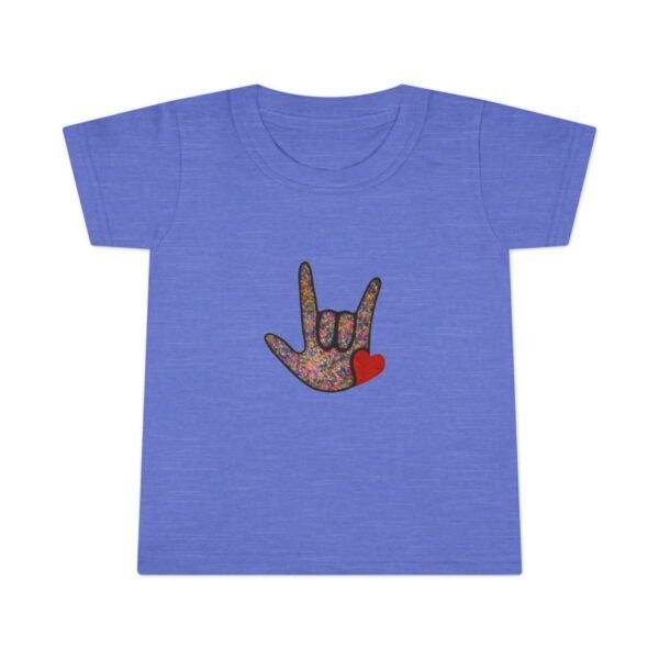 ASL Handshape "American Sign Language" Toddler T-shirt - Image 7