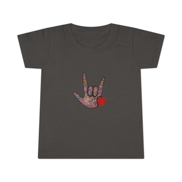 ASL Handshape "American Sign Language" Toddler T-shirt - Image 13