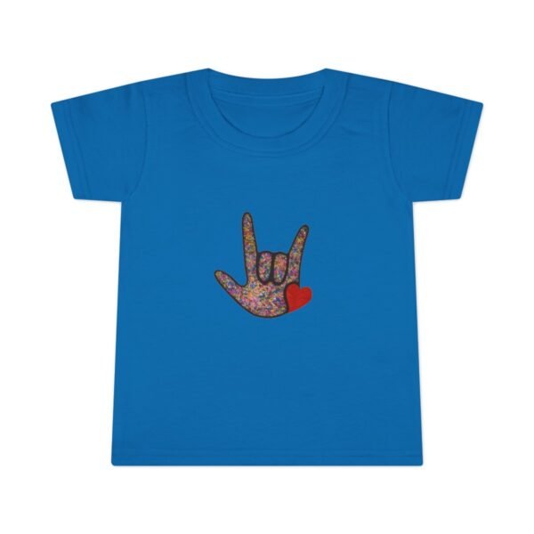 ASL Handshape "American Sign Language" Toddler T-shirt - Image 10