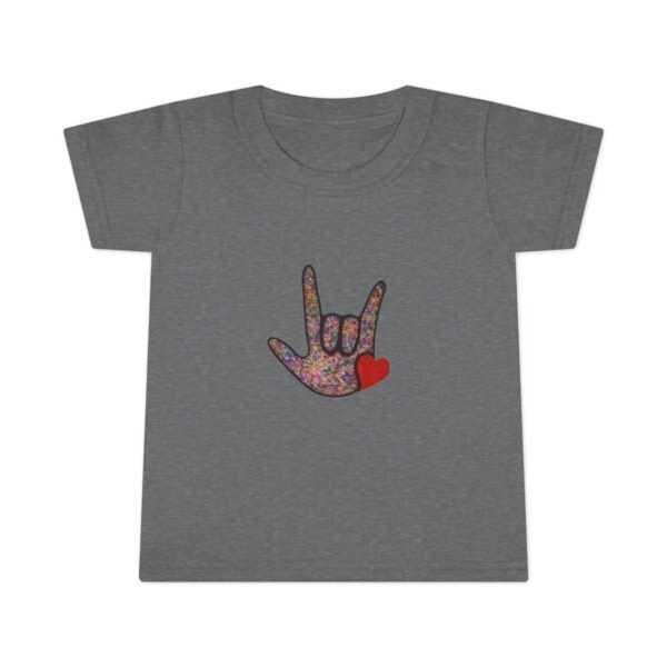 ASL Handshape "American Sign Language" Toddler T-shirt