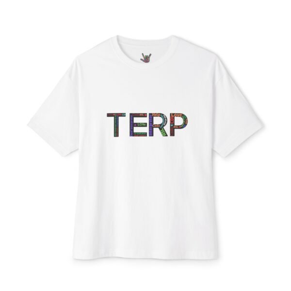 Terp (Interpreter) Unisex Oversized Boxy Tee - Image 7