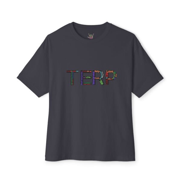 Terp (Interpreter) Unisex Oversized Boxy Tee - Image 31